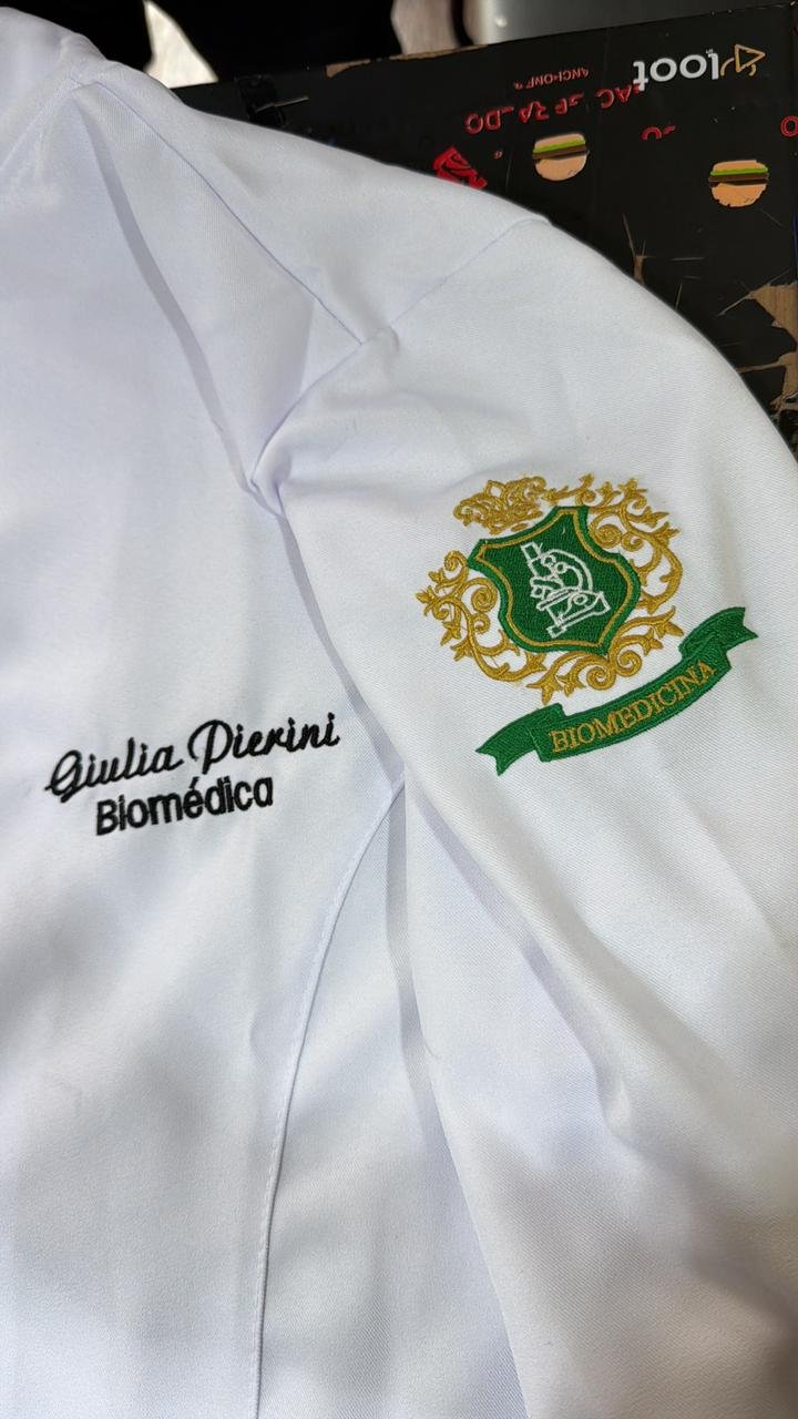 Bordado Jaleco Detalhe